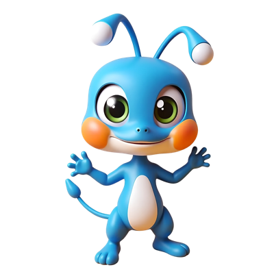 DigiDroll Mascot Character